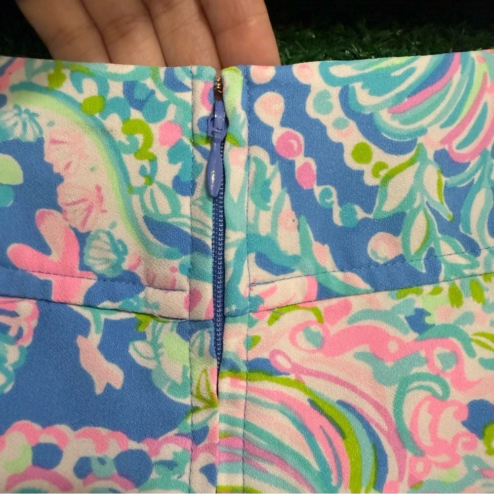 Lilly Pulitzer Jonas Skort Floral Dream Team Print Hampton Vacation Beach - Picture 6 of 10